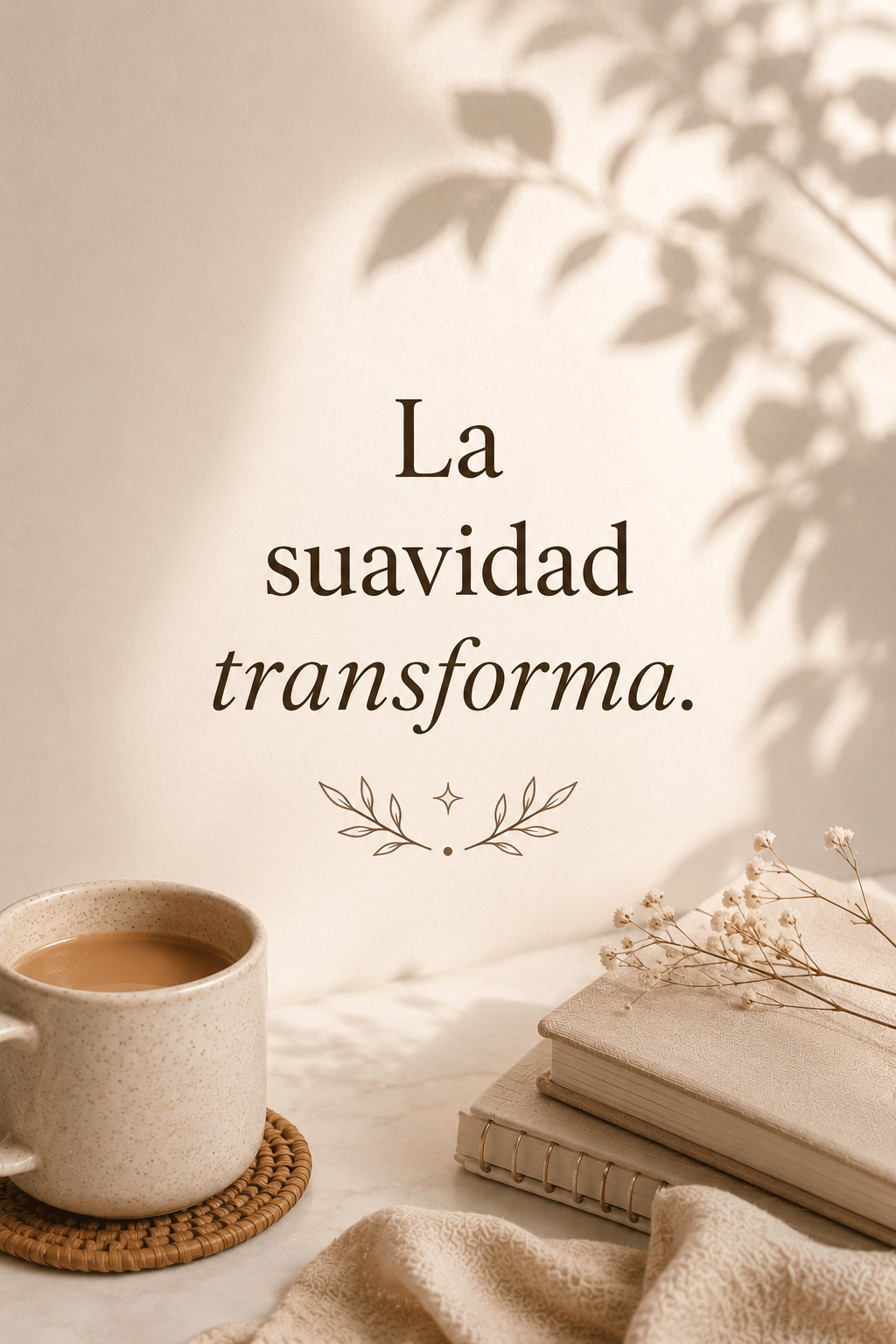 La suavidad transforma.